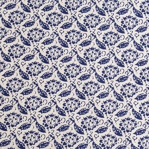 Wyoming Traders Wild Rag Calico Leaf Print Silk Western Scarf - 34.5"